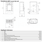 Kachlová kamna ABX Britania exklusive, Flaschengrün